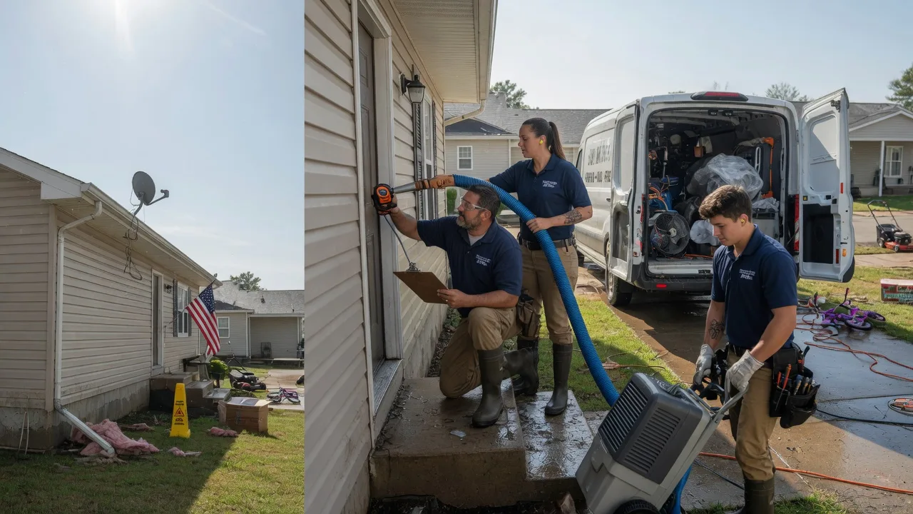 Ceiling Water Damage Restoration in Falcon, MO near me